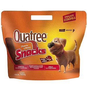 Quatree Snacks Bifinhos Sabor Carne 500 gamas