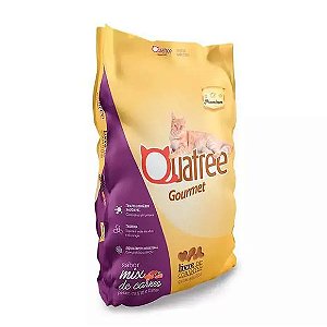 Ração Quatree Gourmet Para Gatos Adultos Mix Carnes 10 kg