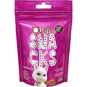 Quatree Snacks Nuggets Gato Bola De Pelo 60 g
