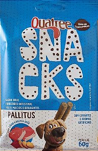 Quatree Snacks Pallitus Carne E Batata Doce 60 g