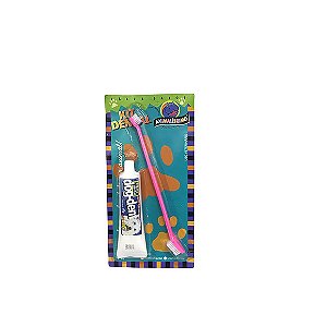 Kit Escova e Creme Dental Animalíssimo Único