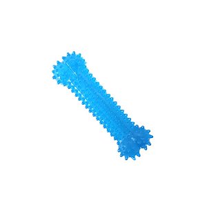 Brinquedo Dental Bone Azul Menta Odontopet Até 15 kg