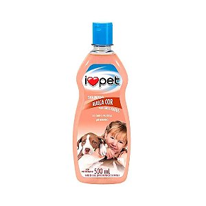 Shampoo para Cães e Gatos Realça Cor I LOVE PET 500mL