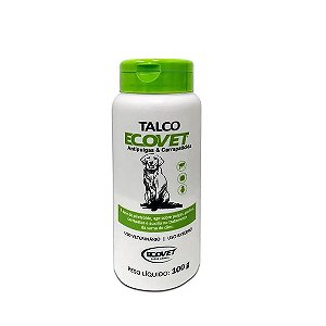 Talco Antipulgas e Carrapatos Ecovet 100 g