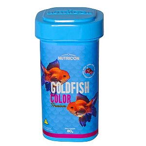 Ração Goldfish Color Nutricon 80 g