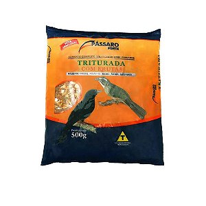Ração Triturada com Frutas Pássaro Forte 500 g