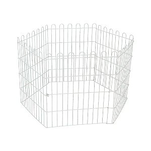 Cercado para Cães Epoxi Branco Bragança 50 cm