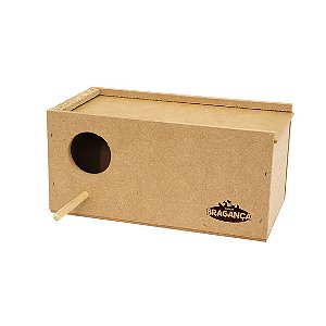 Ninho Para Periquito Bragança 20x10x9,5cm Único