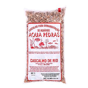 Cascalho para Aquário Aqua Pedras Nº 1 1 kg
