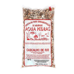 Cascalho para Aquário Aqua Pedras Nº 2 1 kg