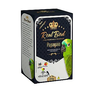 Alimento Super Premium Realbird Papagaio Zootekna 350g