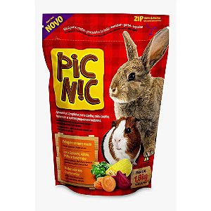 Ração para Hamster e Coelho Pic Nic Zootekna 1,8 kg