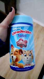Lencos Umedecido Cat Dog Talco 75uni