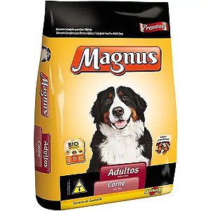 Ração Premium para Cães Adultos Carne Magnus 25kg