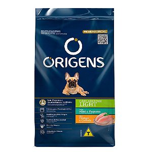 Ração Origens Cães Adultos Light Frango e Cereais 10,1kg