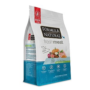 Ração Fórmula Natural Fresh Meat Light Cães Mini e Pequeno Frango 7 kg pac. Indiv. de 500g