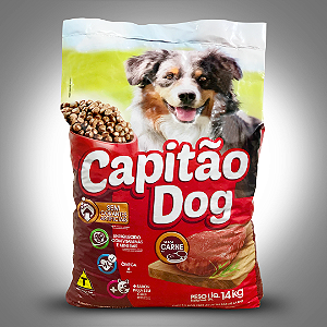 Rc Capitao Dog Carne 14kg