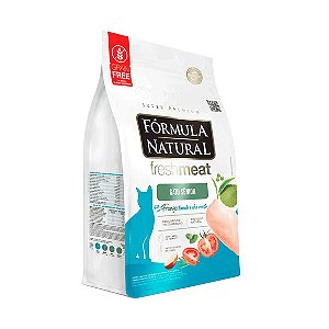 Ração Fórmula Natural Fresh Meat Gatos Sênior Frango 7 kg pac. Indiv. de 500g