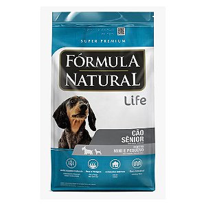 Ração Fórmula Natural Life Para Cães Sênior Mini e Pequeno 15 kg