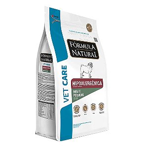 Ração Fórmula Natural Vet Care Hipoalergênica Cães Mini e Pequeno 10,1 kg