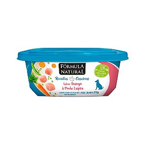Formula Natural Receita Caseira Frango à Moda Caipira 270g