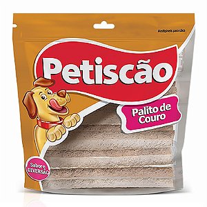 Palito De Couro 12mm Petiscao 1 kg