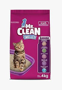 Areia Mr Clean Lavanda 4 Kg
