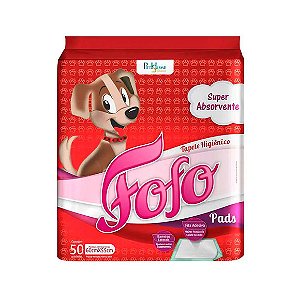 Tapete Higiênico São Francisco Fofo Pads 50 unidades