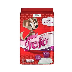 Tapete Higiênico São Francisco Fofo Pads 30 unidades