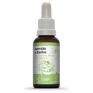 Sistema de Terapia Bio Florais Aversão a Banho