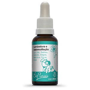 Sistema de Terapia Bio Florais Lambedura e Automutilação Sistema de Terapia