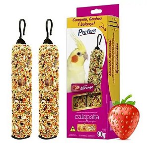Bastão para Calopsita Morango Prefere 90 g