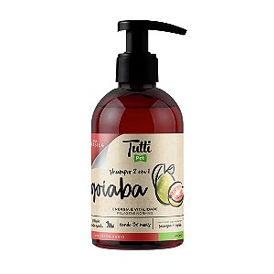 Shampoo Tutti Pet 2 em 1 - Goiaba 340ml