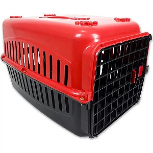 Caixa Transp Rb Pet N01 Vermelho