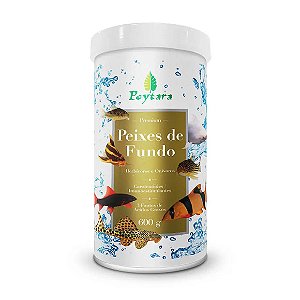 Ração para Peixes de Fundo Poytara 600 g