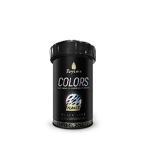 Ração Colors Flakes Black Line Poytara 10 g