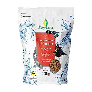 Ração Carnívoros de Fundo Poytara 1,2 kg