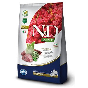 Ração N&D Quinoa Cães Adultos Digestion Cordeiro 800 g
