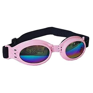 Óculos De Sol Para Cães Pet Proteção Rosa Único
