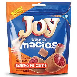 Petisco Joy Ultra Macios Rolinho de Carne 60 g