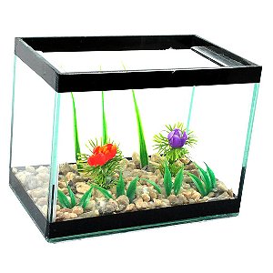 Aquário Tubular Decorada M