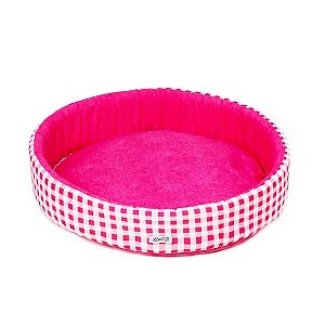 Cama Redonda Fábrica Pet Rosa M