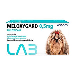 Meloxygard 0,5 mg com 10 Comprimidos