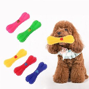 Brinquedo Dog Ossos Pequenos Borracha