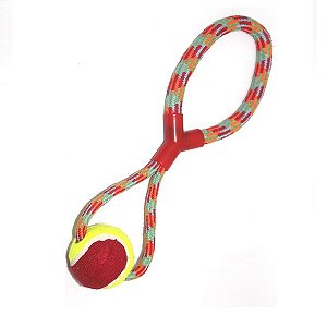 Brinquedo Dog Bolinha Com Corda