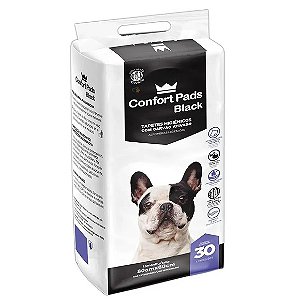 Tapete Higiênico Confort Pads Black 80x60 30 unidades