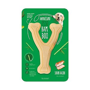 Brinquedo Osso Bamboo Forquilha Animalíssimo Único