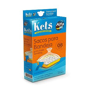 Sacos para Bandeja Higiênica Kets 8 unidades