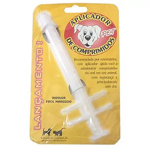 Aplicador de Comprimidos para Cães e Gatos Animalíssimo Único