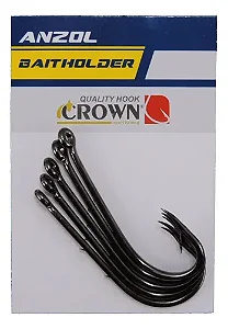Anzol Crown Baitholder Black 01 10uni